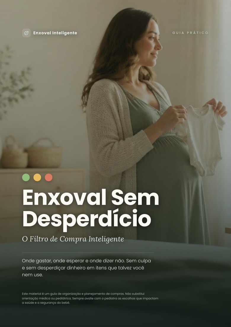 Capa do guia Enxoval Sem Desperdício